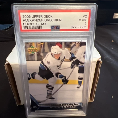 2005 Upper Deck Alexander Ovechkin Rookie Class PSA MINT 9