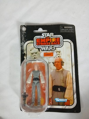 Disney Kener Star Wars Reprint Vintage Toys Lobot Actionfigur neu und versiegelt
