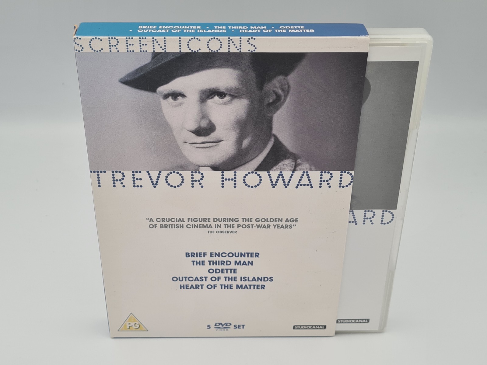 Trevor Howard Screen Icons Collection Dvd 5 Disc Set