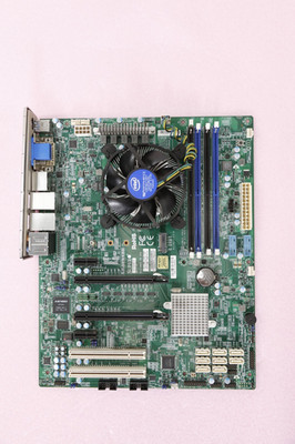  Supermicro Super Micro X11SAE-F ATX Workstation Motherboard w/ Xeon E3-1230 v5