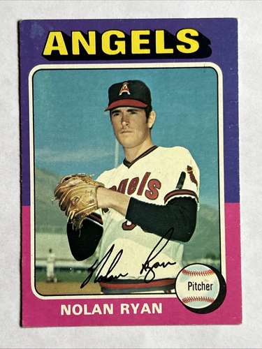 💥1975 Topps Nolan Ryan #500 Los Angeles Angels