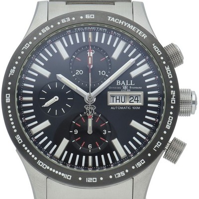 KUGELUHR Stokeman Storm Chaser II Chronograph 42mm CM2092C-S1J-BK Edelstahl...
