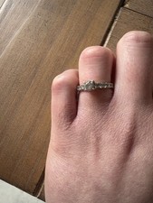 Platinum Diamond Engagement Ring 1.02 Carat Natural Round Cut  GSI Certified