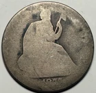 1877 Seated Liberty Half Dollar — Circulated