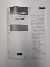 Sansui AU-D11 Integrated Amplifier Service Manual D-5159
