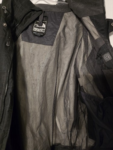 North Face Cryptic Jacket Mens XL Hooded Black Hyvent Recco Ski Snowboard Pocket - Picture 14 of 21