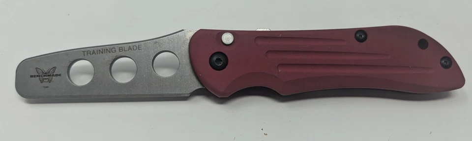 Benchmade 9100T LE Stryker  PROTOTYPE Apr. 2001 Trainer Knife Red Button Lock - Image 2 of 4