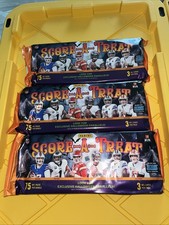 Lot Of 3 NEW SEALED 2024 PANINI SCORE-A-TREAT HALLOWEEN FOOTBALL 75 PACK BUNDLE