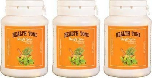 Health Tone Herbal - Boîte De 90 Capsules Pour Prise De Poids (scellée, Neuve)
