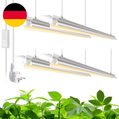 Barrina T8 Pflanzenlampe, 168W (4 X 42W), Vollspektrum, 119Cm, Led Wachsen Licht