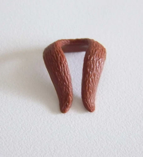 PLAYMOBIL (0602) NECK - Brown Fur Collar Middle Ages Vintage 3292 3447