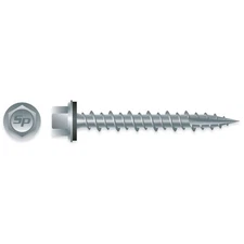 #10 x 2" Hi-HWH POLE GRIPPER SCREWS w/BONDED WASHER 2,000ct | PGA1032