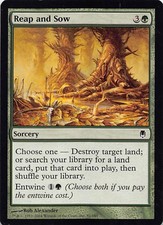 Reap and Sow DST 81 Normal English NM - MTG
