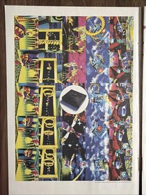 Nights Into Dreams Sega Saturn Vintage Video Game Print Ad Promo Art Retro 1996