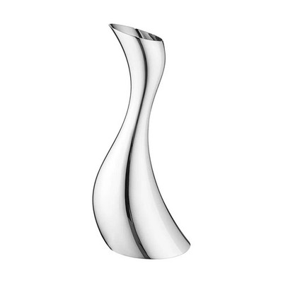 Georg Jensen - Karaffe Cobra Edelstahl - Geschwungene Design Wasserkaraffe 1,2 L