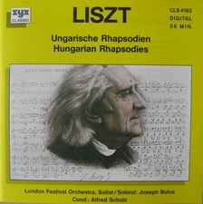 Franz Liszt : The London Festival Orchestra Solist/Soloist: Josef Bulva Cond....