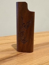Wayne Carver Woodland Lighters Case - Made In USA - Angel - Lighter Sleeve