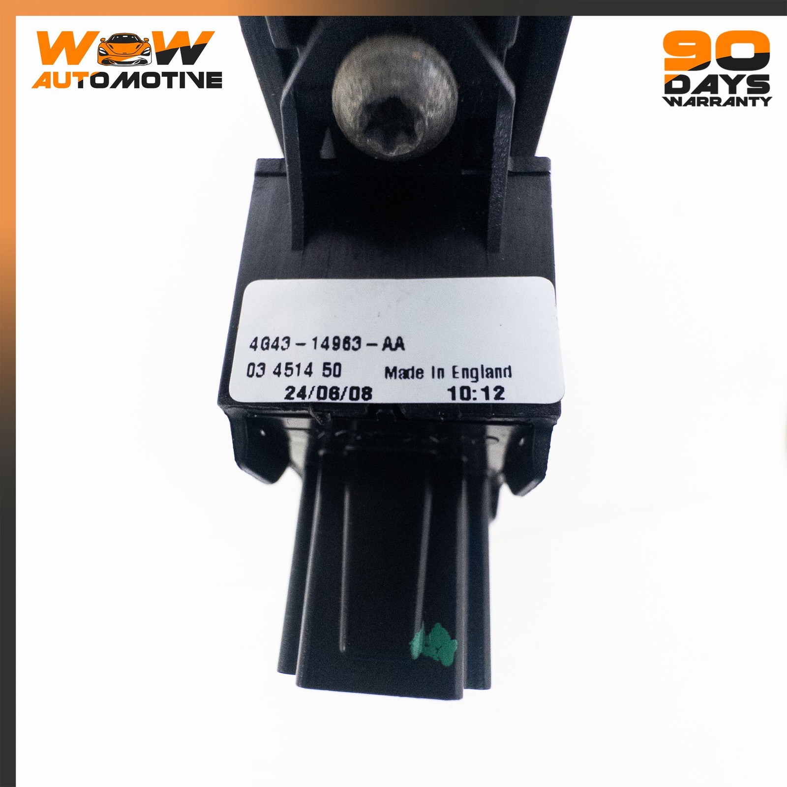05-16 ASTON MARTIN V8 VANTAGE DB9 CONVERTIBLE ROOF LOCK SWITCH TRIM ASSEMBLY OEM