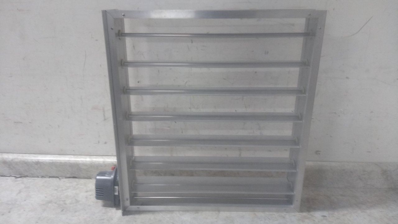 Honeywell ZD22X24TZ 22 x 24 In 24VAC Rectangular Parallel Blade Damper