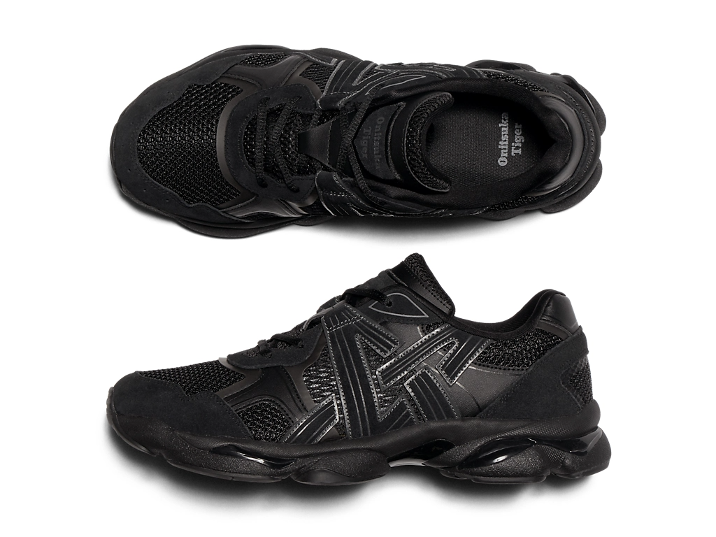Onitsuka Tiger TIGRUN 1183C478 001 BLACK/BLACK Unisex | eBay