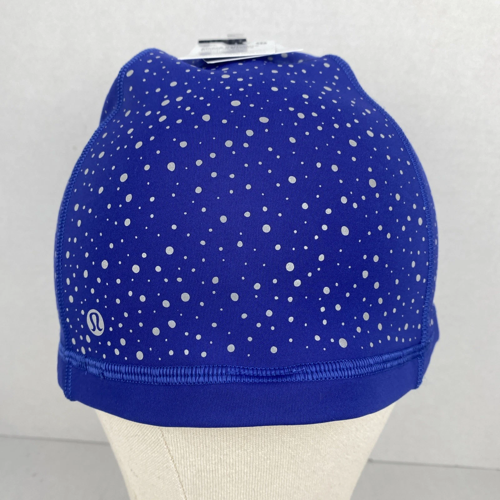 Lululemon Fleece Reflective Running Beanie PYSH Polka Dot LU9AXSS Size: L/XL $48