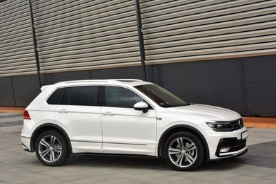 Maxton Design Street+ Seitenschweller Leisten passend für VW Tiguan R-Line Mk2 s