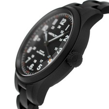 Unused HAMILTON Khaki Field Titanium H70665130 Black Auto Men's Watch in Box 2