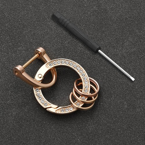 2 Pcs Key Chain Keychain Accessories Keyring Charm Bling Keychains for Women