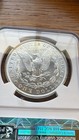1886 $1 Morgan Silver Dollar NGC MS63  White Mirror Fields — photo 9