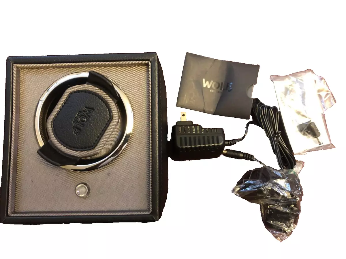 Wolf Cub Module 1.8 Automatic Single Watch Winder Black Damaged
