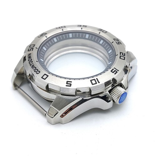 44MM Case Stainless Steel Watch Case Modified Accessories for NH35 Movement - Picture 10 of 12