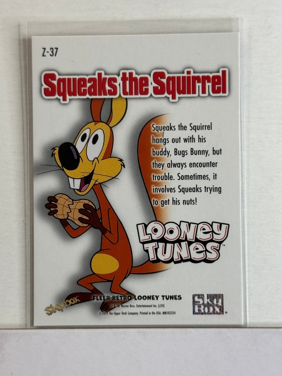 2024 Fleer Retro Looney Tunes Z-Force #37 Squeaks the