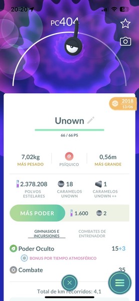 pokemon go Unown “!” Very Exclusive Instan Trad
