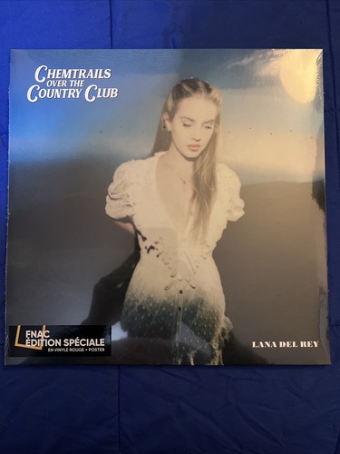 Lana Del Rey - Chemtrails Over the Country Club (2021, Red Vinyl, Record Target