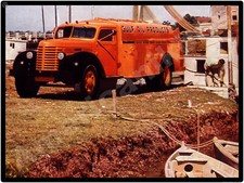 Diamond T Trucks New Metal Sign Diamond T Gulf Oil Tanker Truck Pictured