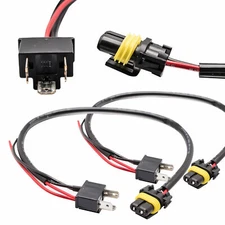 H4 female to 9006 Male Wiring Connector Harness For Retrofit Headlight Fog Lamps