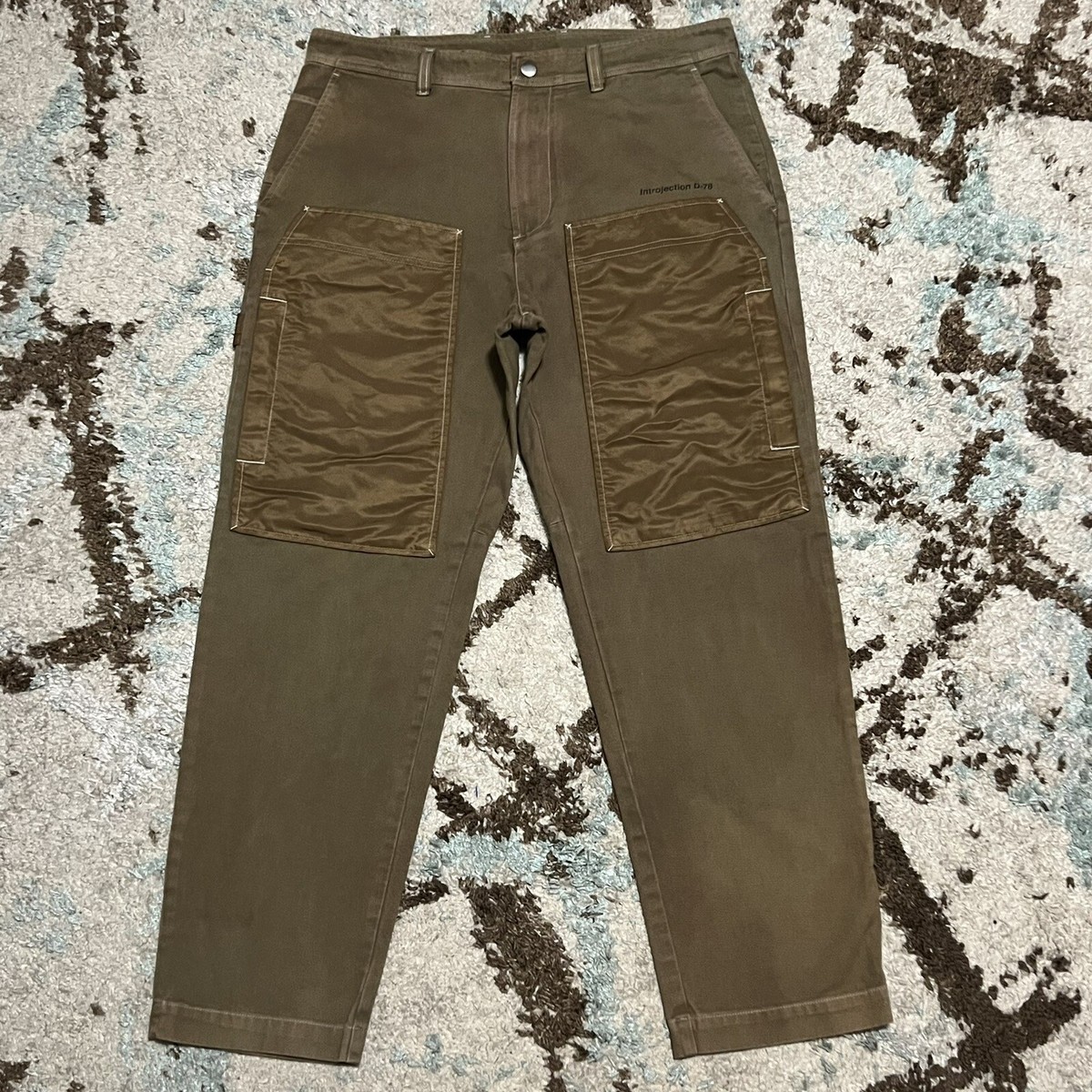 パンツ W maximum travel pants size2 double OVY Diesel Mens Double Front Carpenter Pants Size 29 (32x27