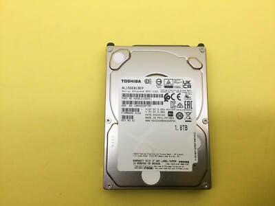 Toshiba 1.8TB 10K SAS 12Gb/s 2.5in 4KN HDD AL15SEB18EP NEW | eBay