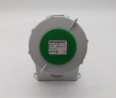 MENNEKES Typ:1215 Wandsteckdose Steckdose 32A-2h 50V #KT8085A-