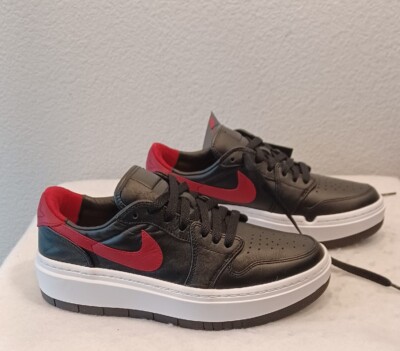 New Womens Air Jordan 1 Elevate Low Shoes~Black/Gym Red (DH7004-061) Size 8.5