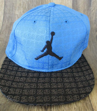 Youth Jordan Blue And Black Hat 23 EXCELLENT CONDITION