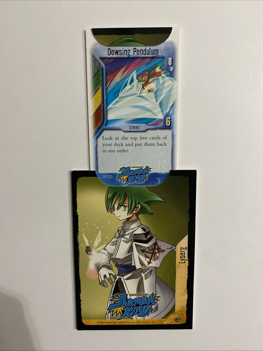 Lyserg 2004 Shonen Jump's Shaman King TCG Chamber Card CCG Upper