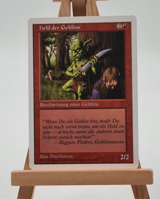 Held der Goblins 5. Edition (5ED) Magic Karte Deutsch (Goblin Hero)