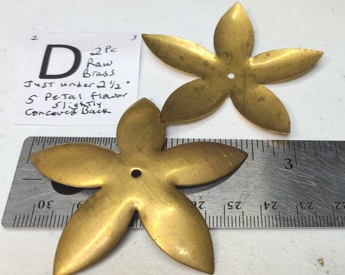 HUGE assort Vtg Miriam Haskell Large Flower Jewelry Design Stampings Findings 68 - Picture 14 of 51