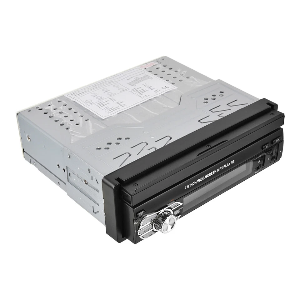 Android 15 7" Autoradio 1Din MP5 GPS Navi Carplay BT WIFI USB FM AUX-in + Kamera - Bild 2 von 4