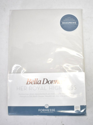 Formesse Bella Donna Royal Highness Alto Box Spring Fitted Sheet Gray 90x220cm
