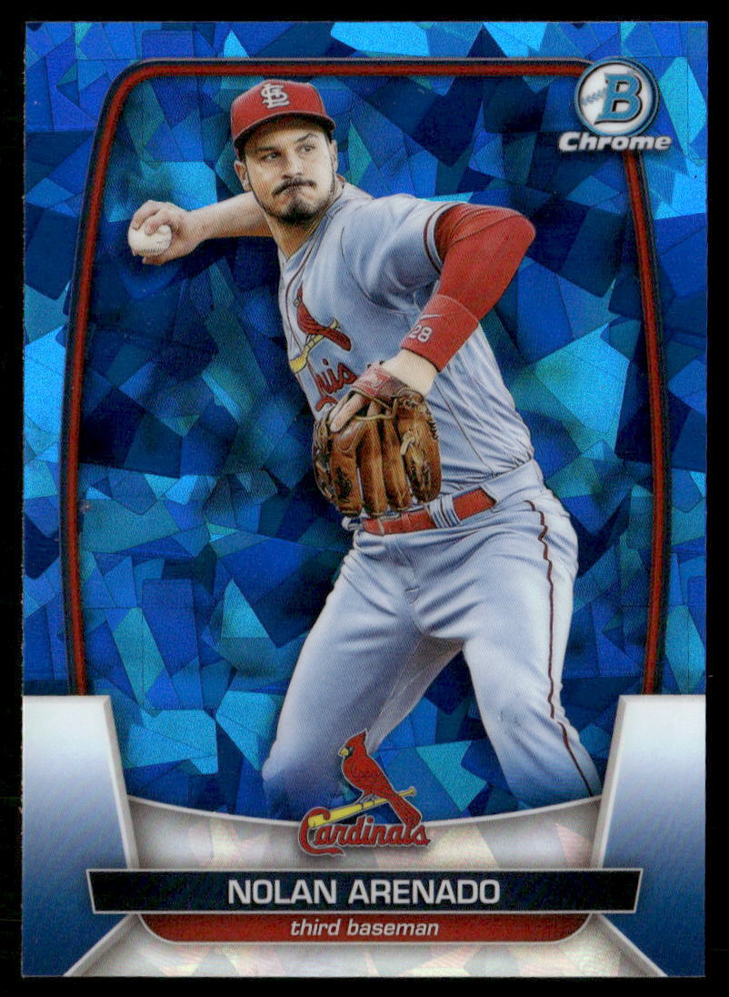 Nolan Arenado 2023 Bowman Chrome Sapphire Edition #62 - St. Louis Cardinals