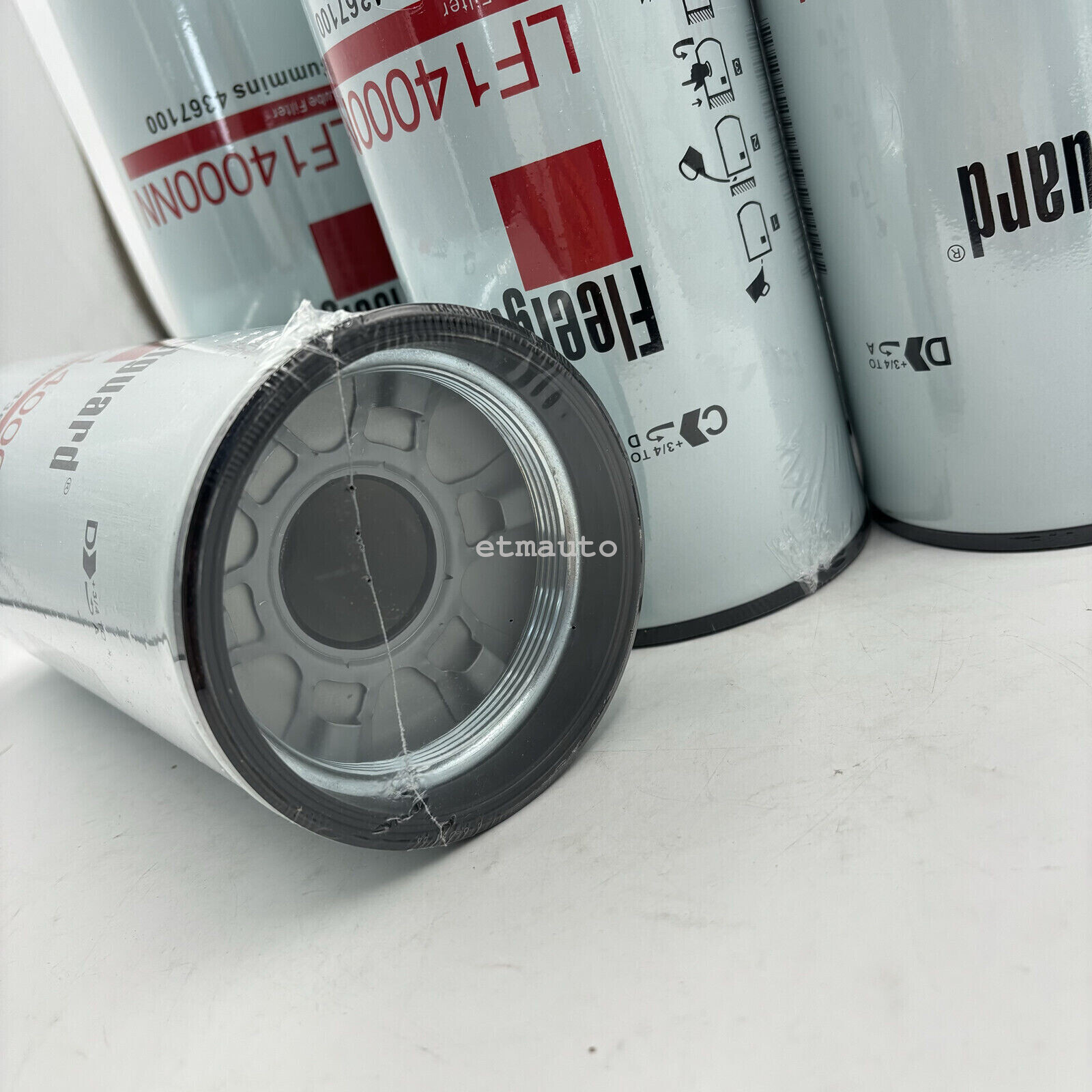 6Pack Fleetguard LF14000NN Oil Filter Cummins ISX 4367100 OEM Free ...