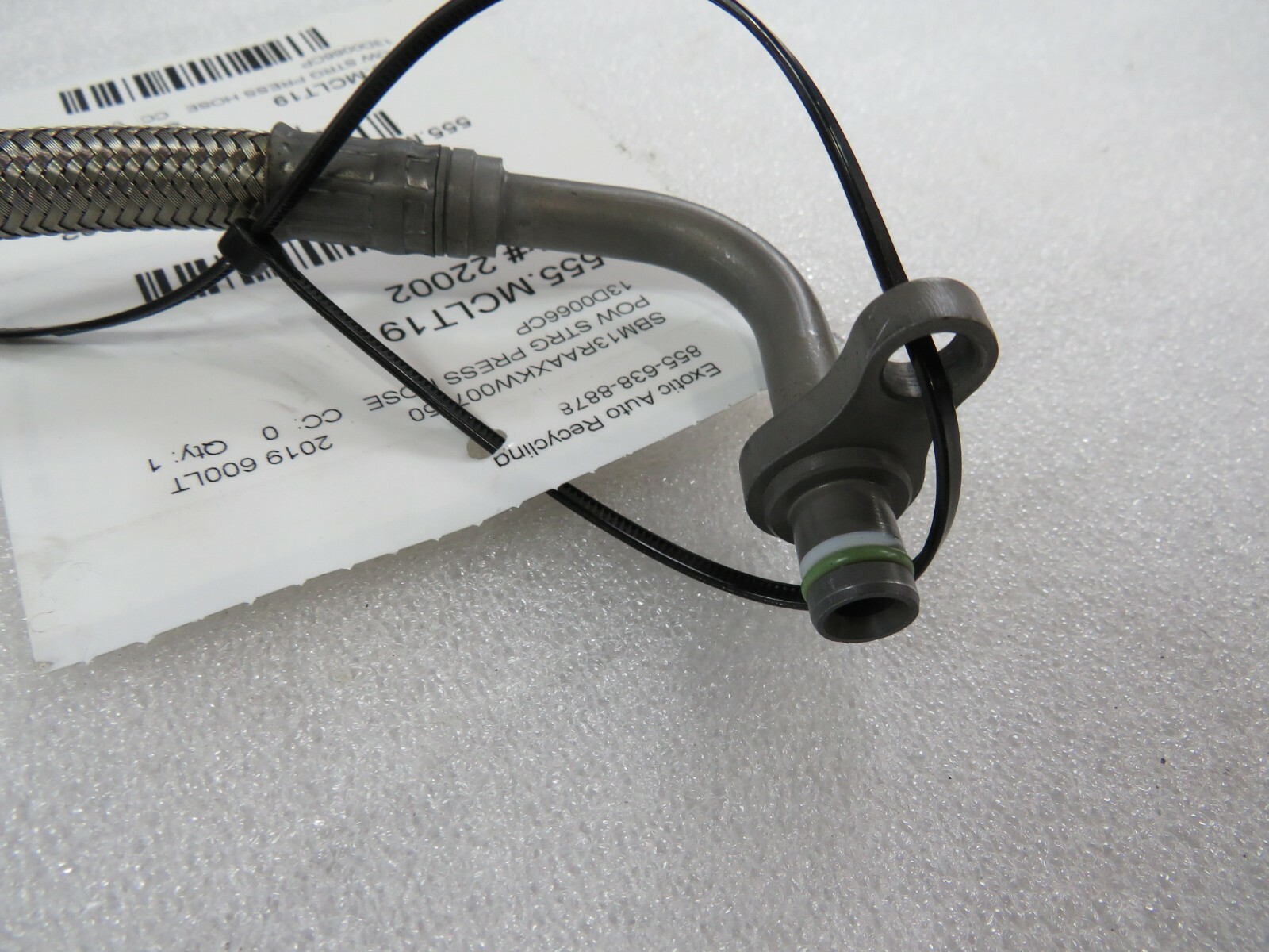 McLaren 600LT, Power Steering Pump Hose, Used, P/N 13D0066CP
