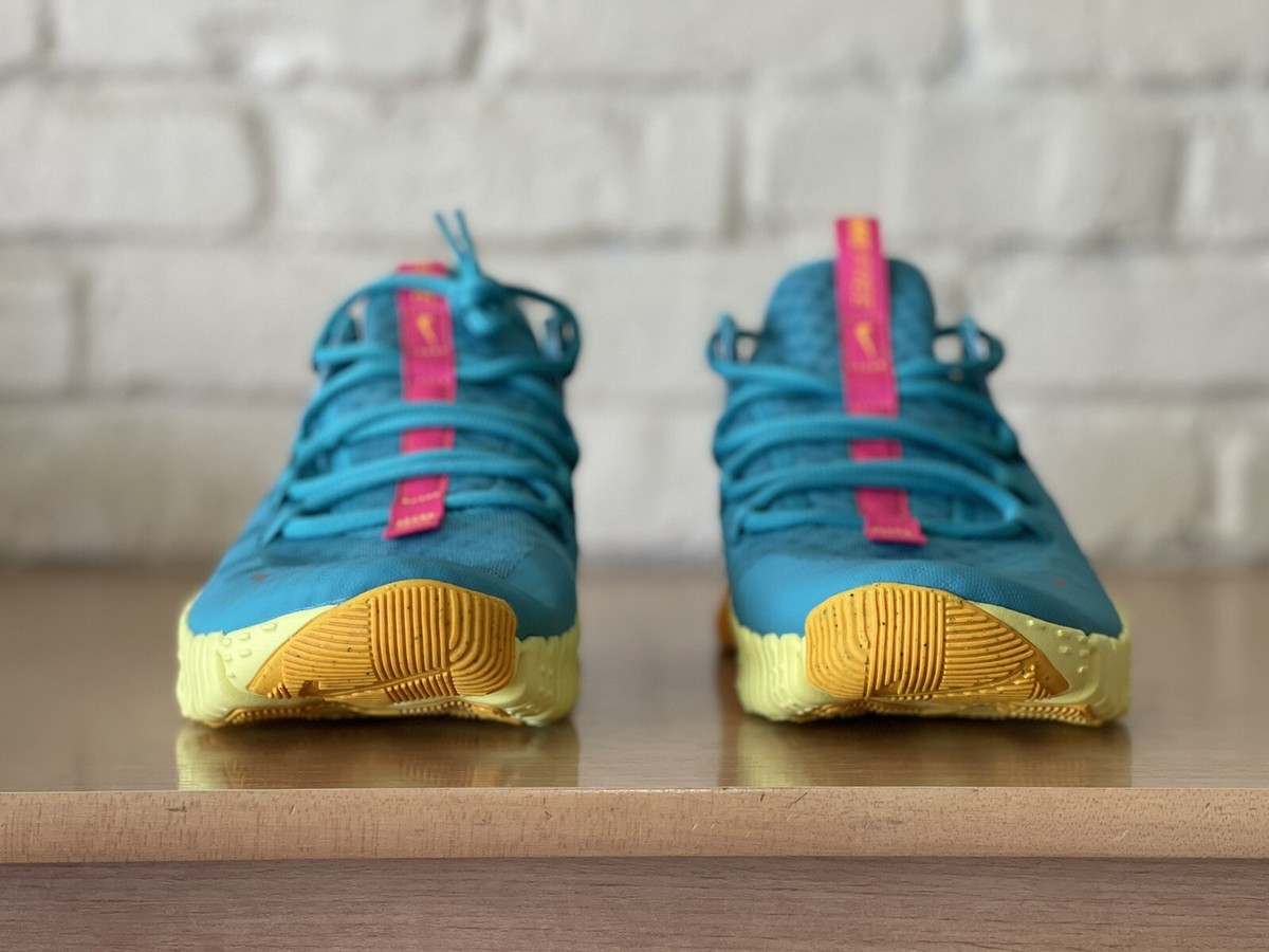 Nike Free Metcon 5 Dusty Cactus DV3949- 302 Traning CrossFit Shoe - Men\'s 10.5 Nike Free Metcon 5 Dusty Cactus Blue Orange Training Shoes  main image 3